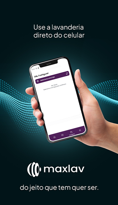 App MaxLav - Tela 1